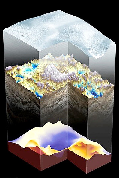 حل معمای رشته کوه مدفون شده در زیر یخ‌های قطب جنوب